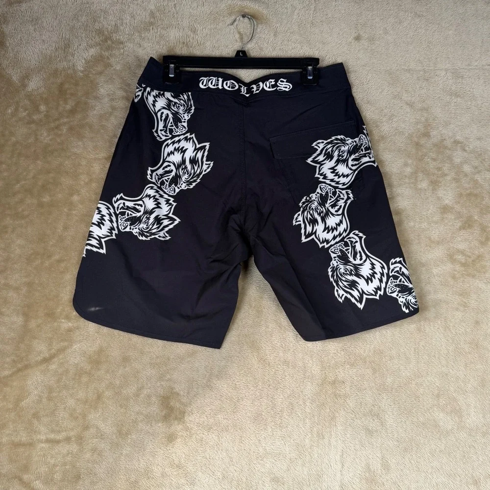 Darc Sport Surrounded By Family No Weapon Stage Shorts Black Wolf 30 DSPS030-770